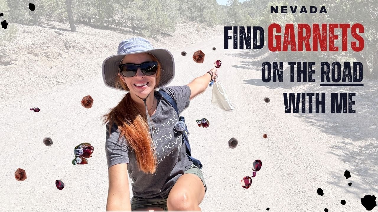 1000's of GARNETS on Garnet Hill Ruth NEVADA