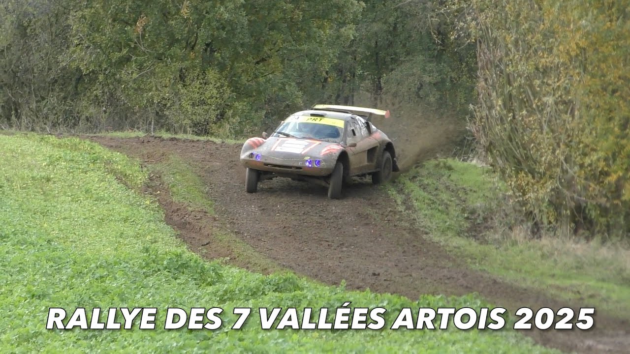 Rallye des 7 Vallées Artois Crash - Mud - Slippery
