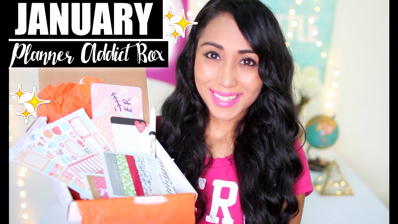 Planner Supplies Haul | January Planner Addict Box