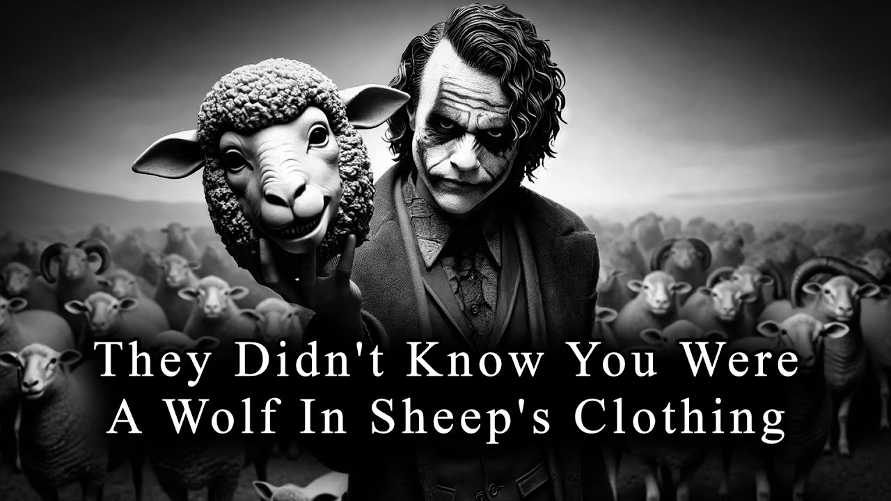 They Didn't Know You Were A Wolf In Sheep's Clothing - JOKER SPEECH