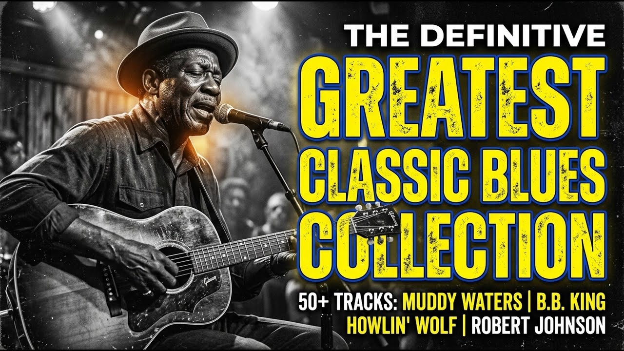 Eric Clapton, Big Joe Turner, Jimi Hendrix, The Animals Inspired Soul Rock Blues Ballads