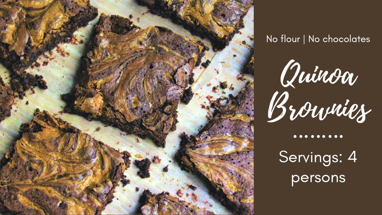 Quinoa Brownies | Gluten-free | No flour