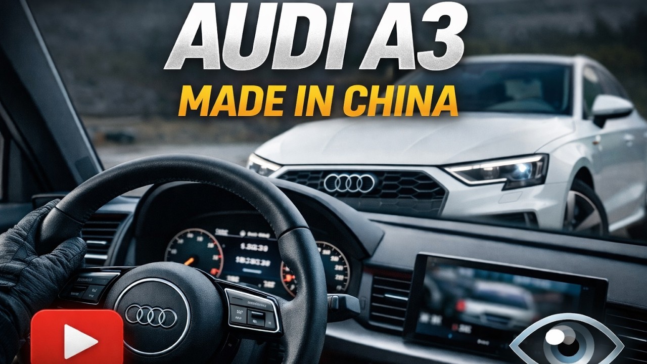 Audi A3 из Китая — осмотр от первого лица