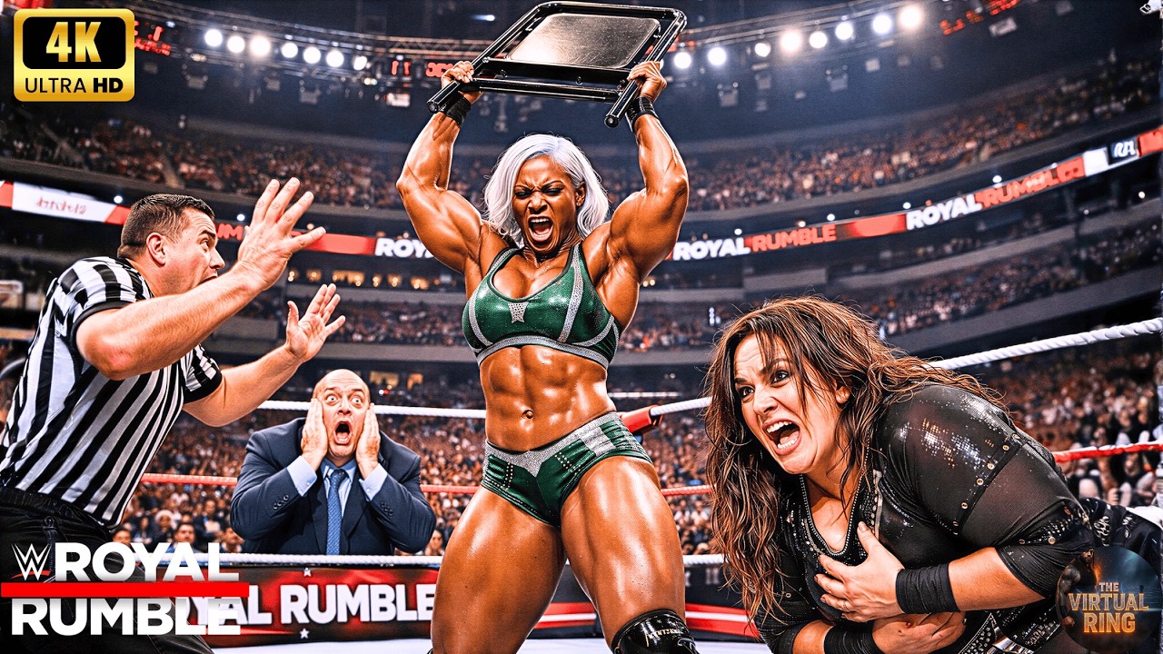Джейд Каргилл против Нии Джакс • Королевская битва WWE • 9 марта 2026 г. 💎🌋 #jadecargill #niajax