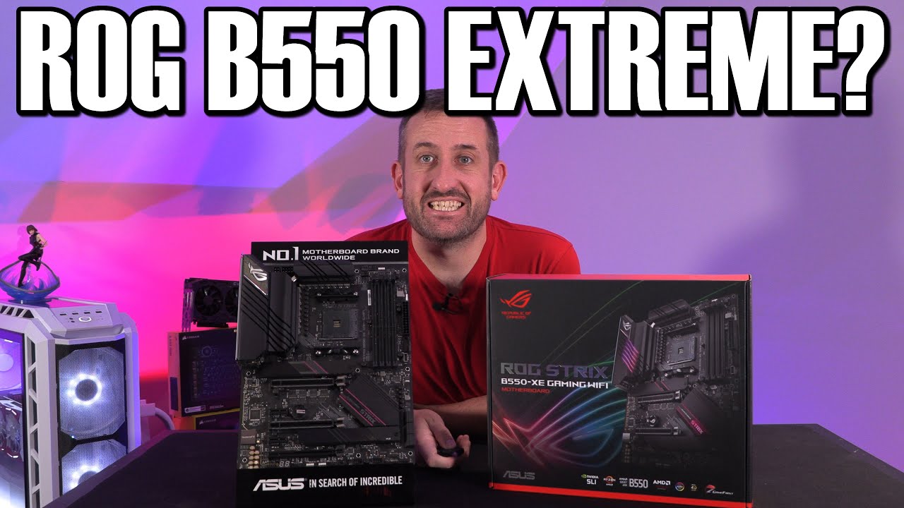 Asus ROG Strix ULTIMATE B550 Motherboard Preview B500 XE Gaming WiFi