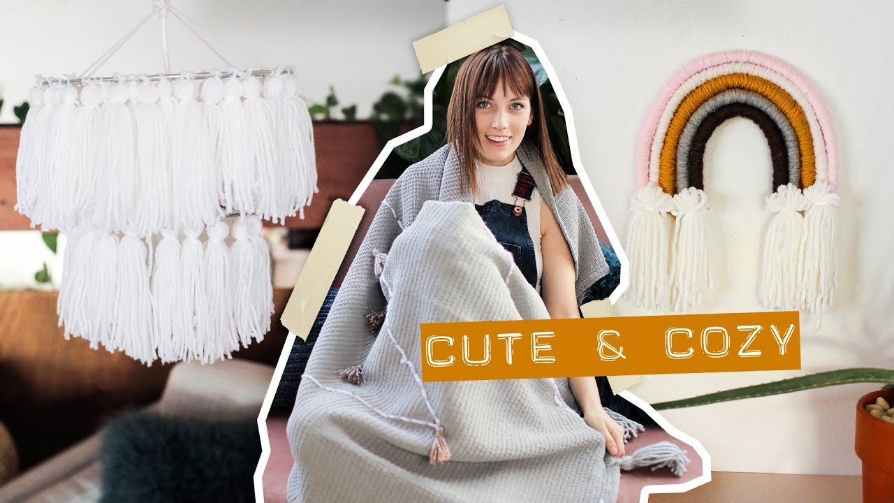 Cozy DIYs to make for your dorm! (or home!)