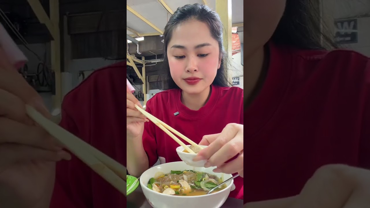 Miến gà Kỳ Đồng nổi tiếng Sài Gòn #dungthichan #mukbang #food 