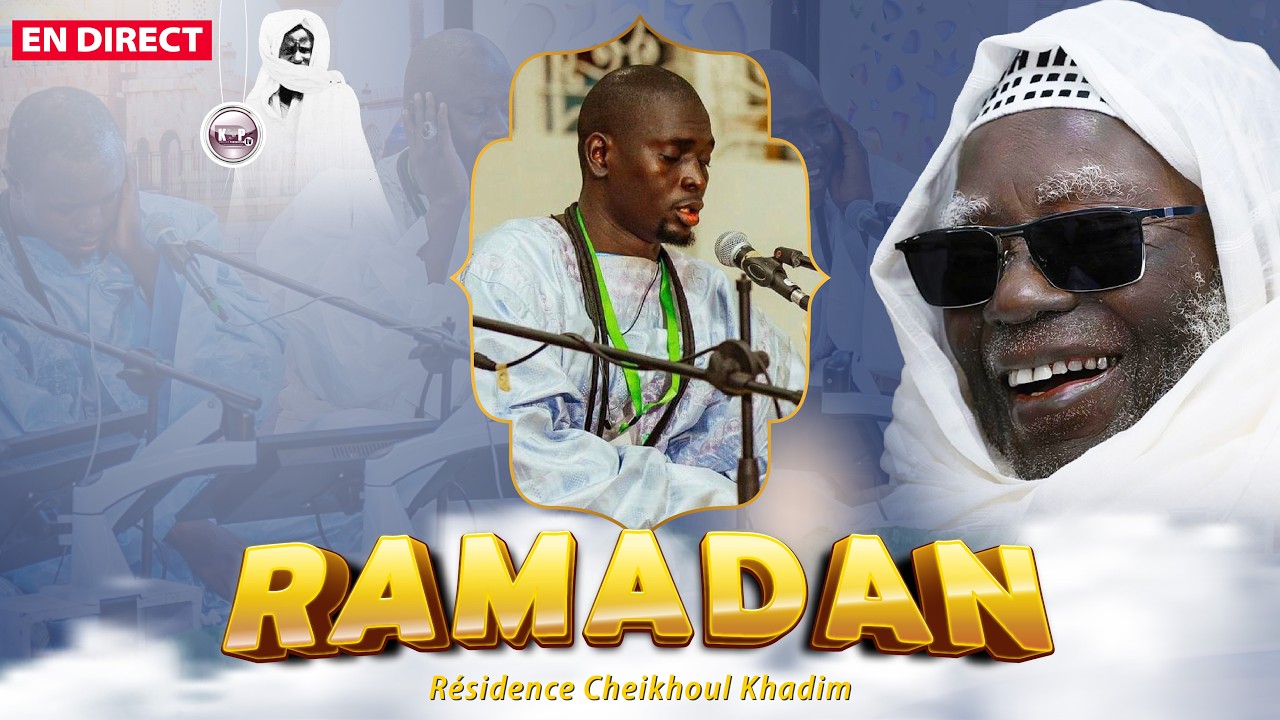 🔴En Direct Touba Ramadan 2026 Al Mashrabu’ ç çâfî Prestation Kurel Hizbou Tarqiyyah Mbour Jour 16