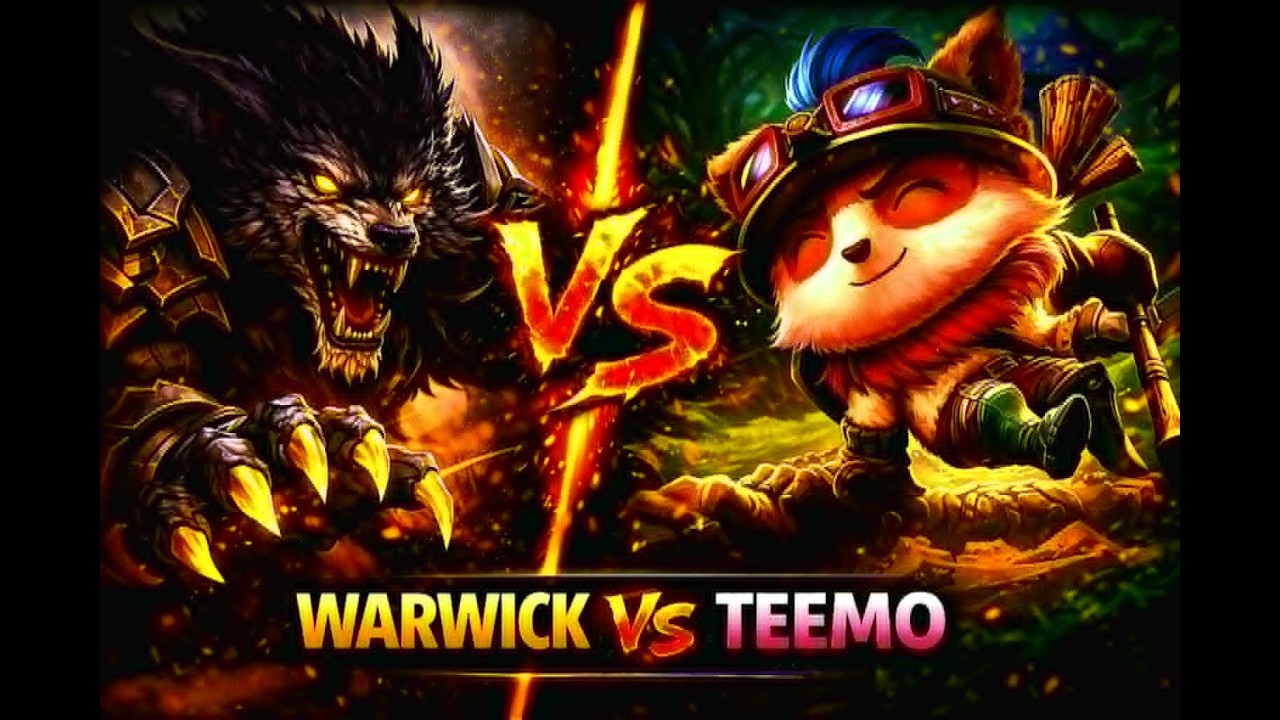 Gamer girl, Jg, Warwrick vs Teemo