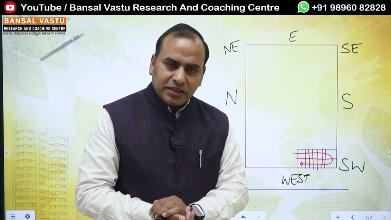 South-West में staircase बनाने का सही तरीक़ा | Bansal Vastu | Dr. Vipin Bansal +91 9896082828 #vastu