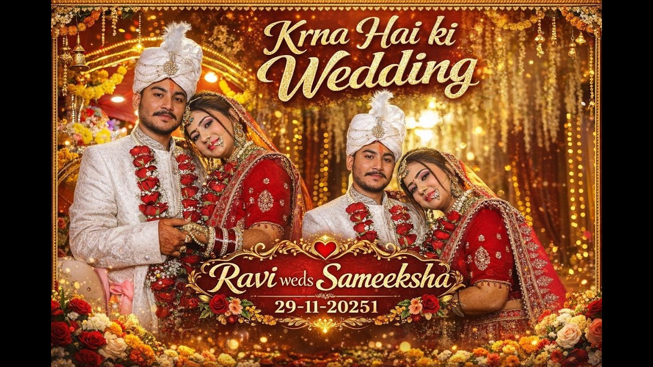 ~Ravi Weds Sameeksha | Wedding Story | Video | Photography | #wedding #trending #love #weddingstory