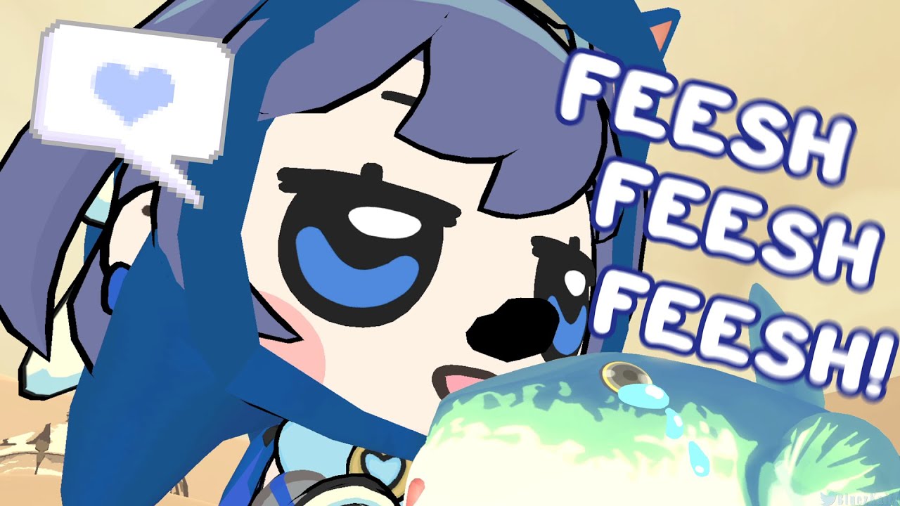 Kronii is slowly LOSING her SANITY in the desert to find BIG's FISHING SPOT -【Sonic Frontiers】