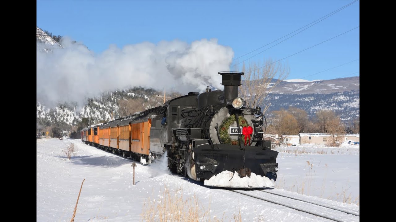 Winter Steam Trains On The Durango & Silverton Narrow Gauge Railroad D&S