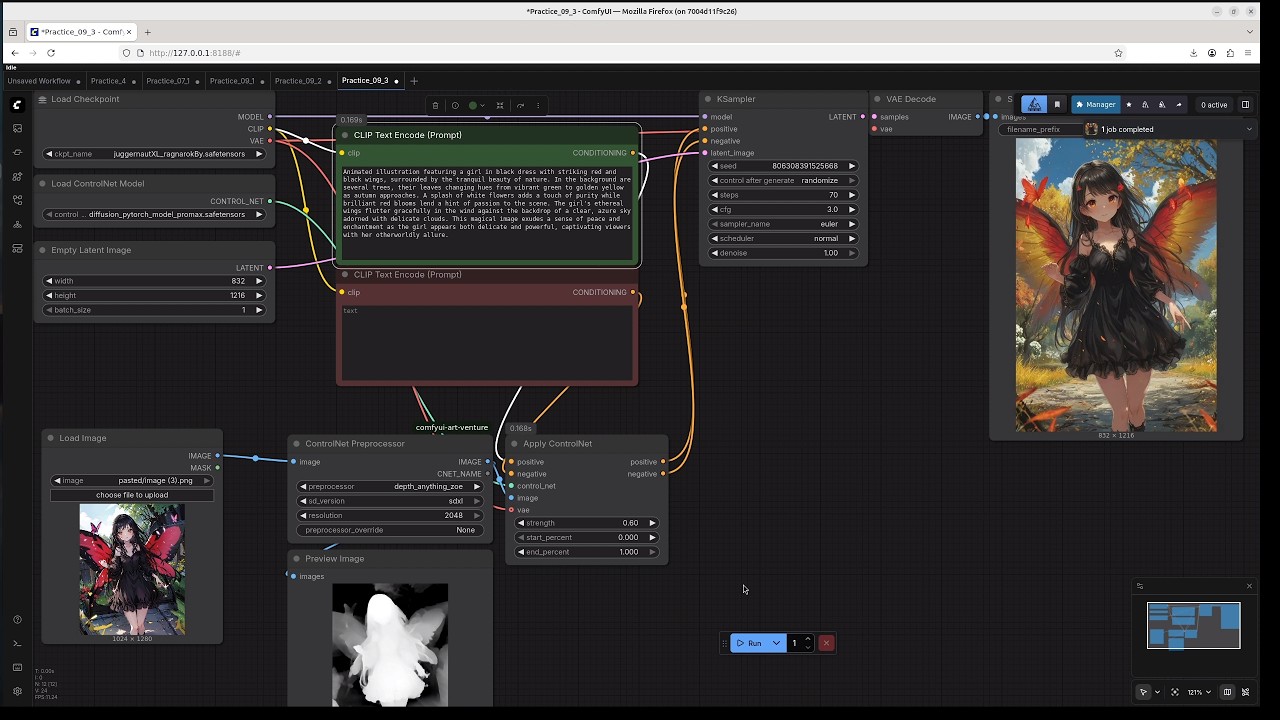 [RealPlay] 實際操作 ComfyUI Img2Txt Nodes