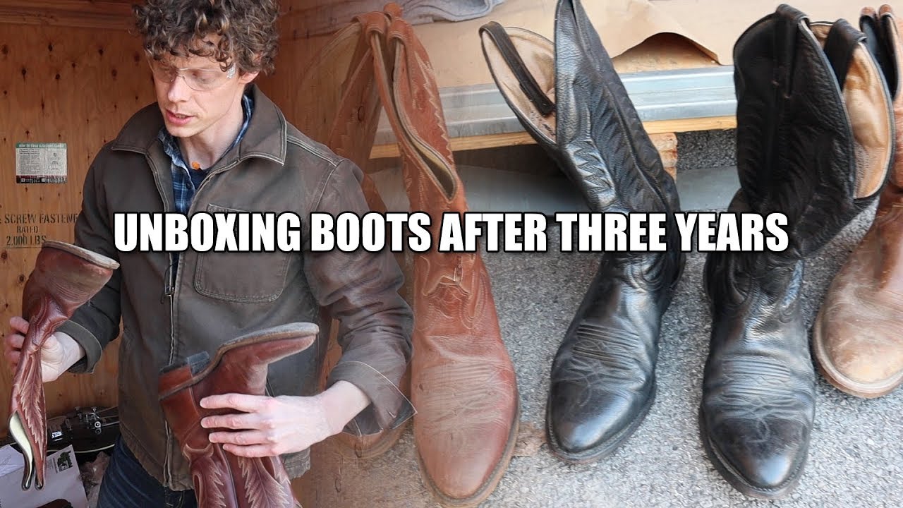Levi Unboxes His Cowboy Boots After 3 Years!