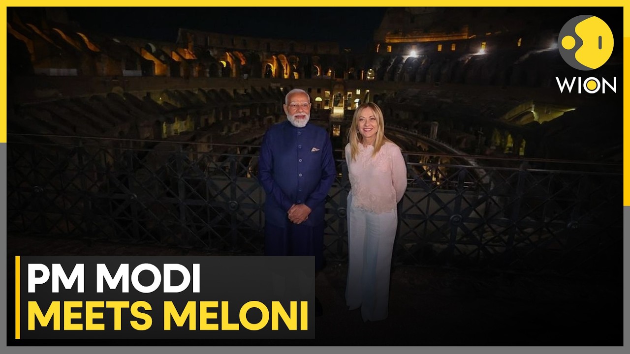 India-Italy Ties: PM Modi Meets Giorgia Meloni In Rome | WION World News