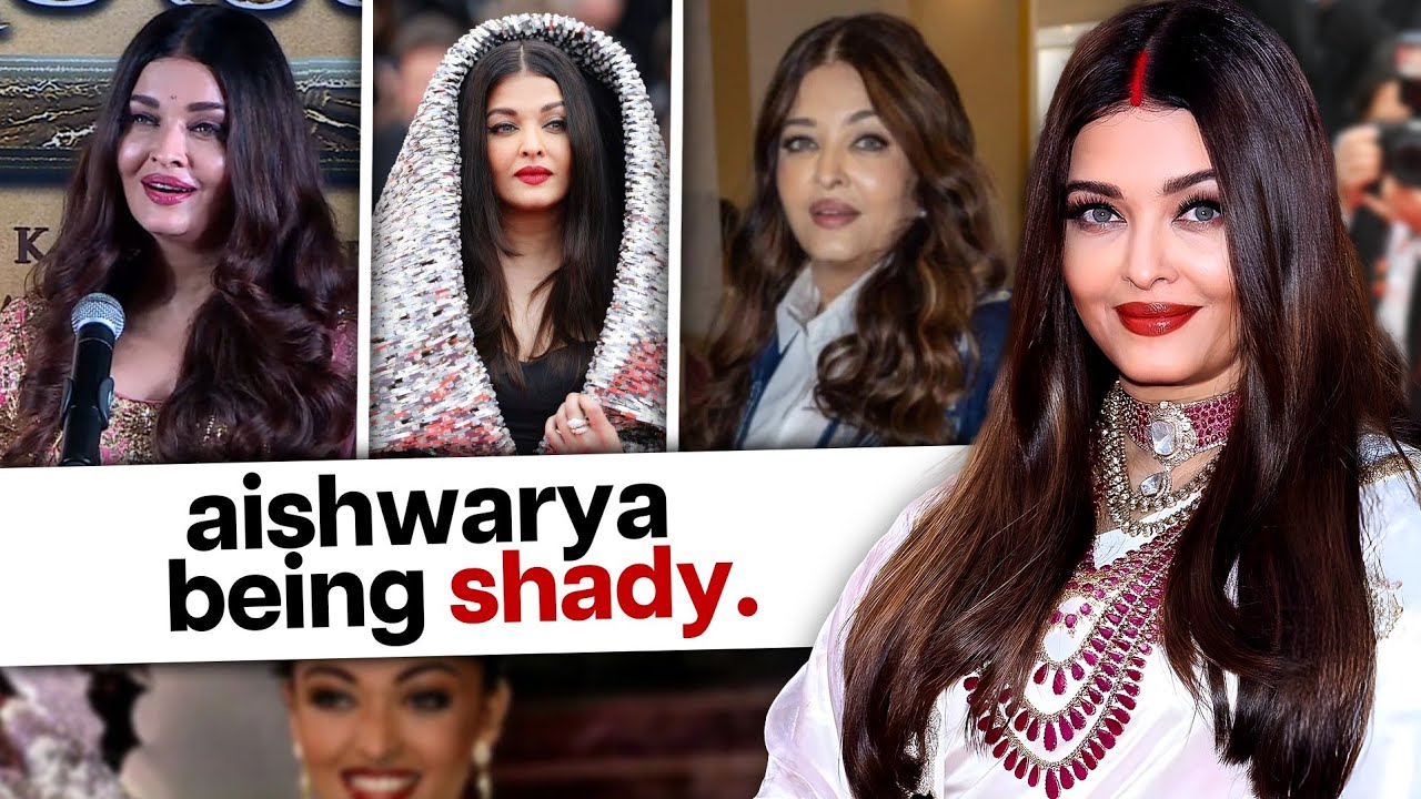 Aishwarya following WEIRD BEAUTY STANDARDS |Choosing AWKWARD outfits to COVER face & arms?