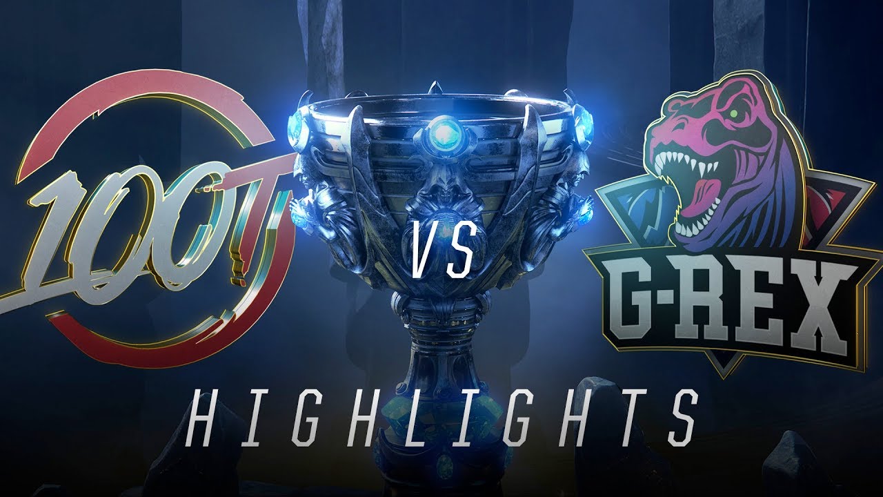 100 vs. GRX - Worlds Group Stage Day 3 Match Highlights (2018)