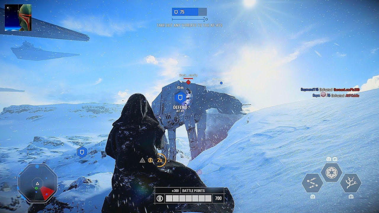 Star Wars Battlefront II - Galactic Assault Gameplays PS4 60fps (No Commentary)