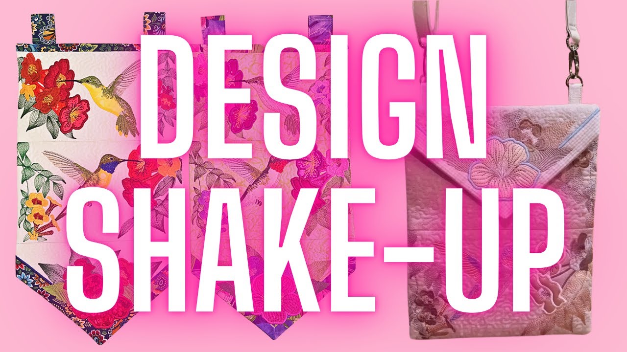 How To Sew a Shoulder Bag: Hummingbird Hanger Design Shake-Up! (DIY Tutorial)