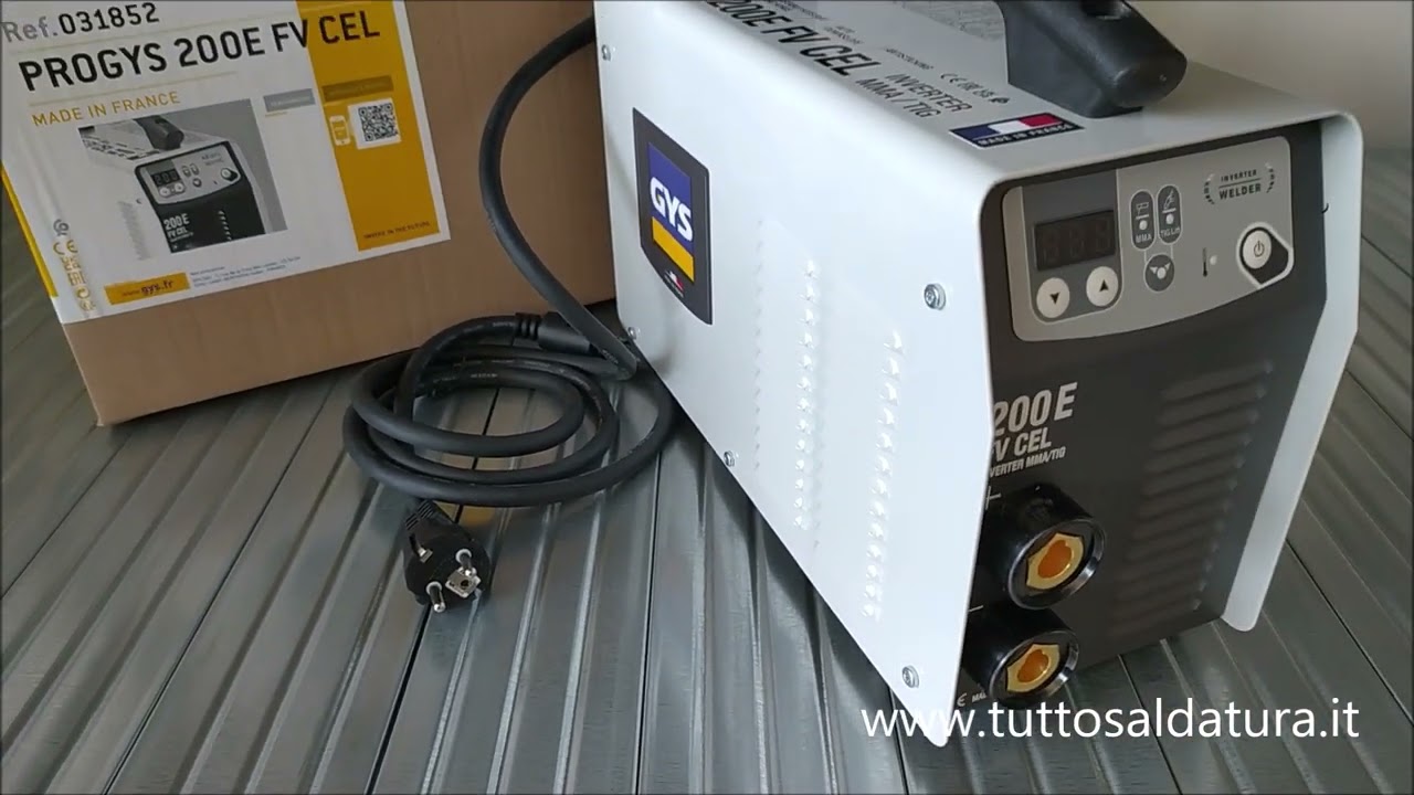 GYS Progys 200E FV CEL - Tuttosaldatura