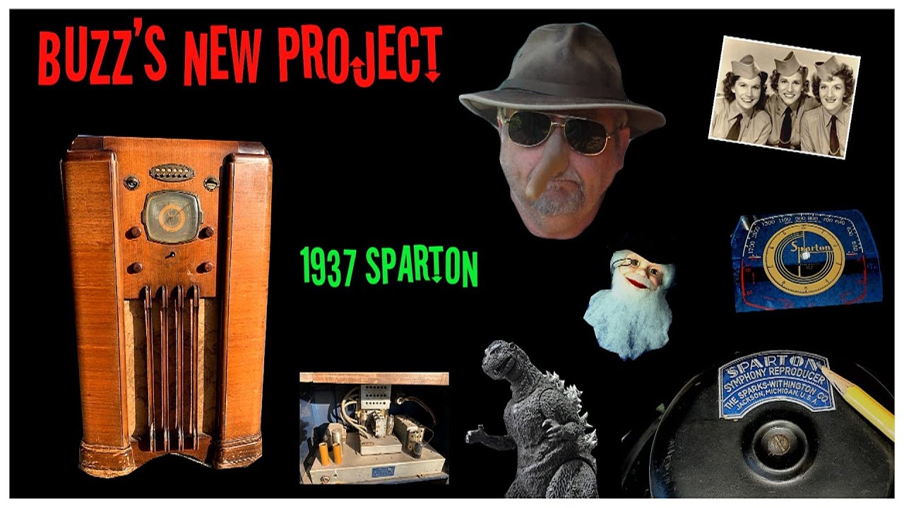 1937 Sparton Model 1068 Restore Part 1