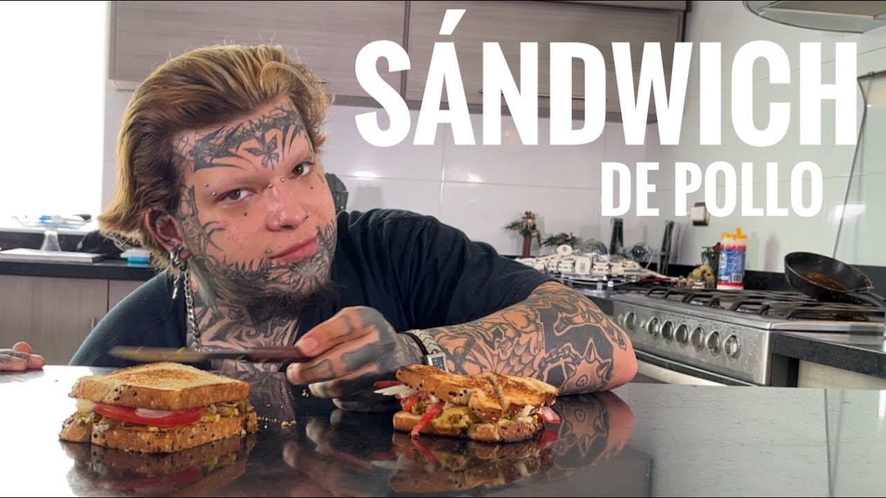 CÓMO HACER UN SÁNDWICH DE POLLO