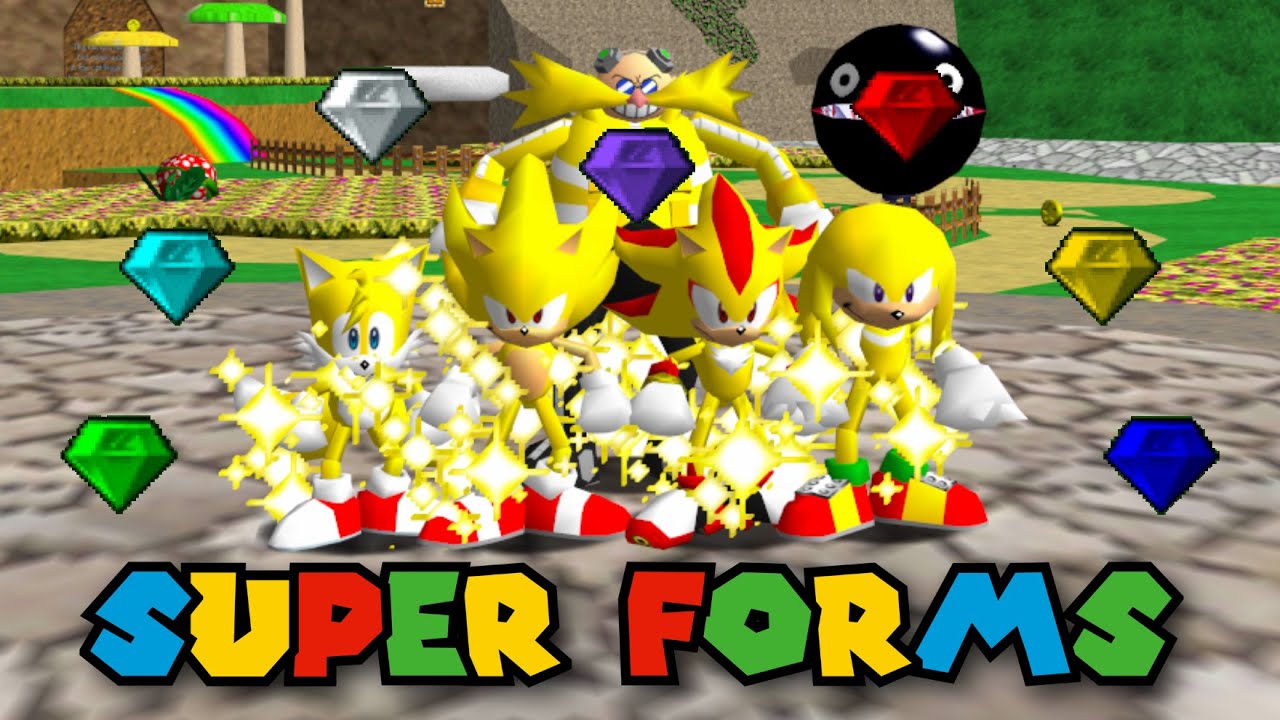 Super Mario 64 Coop DX - Super Forms v4.2.1 + Modern Sonic Pack 1.5