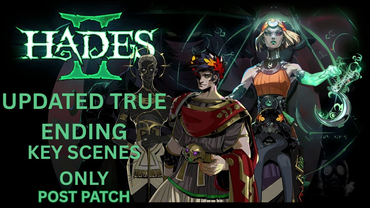 Hades 2 – Updated True Ending Post Patch (Zagreus, Chronos and Hades) | 21:9 60FPS