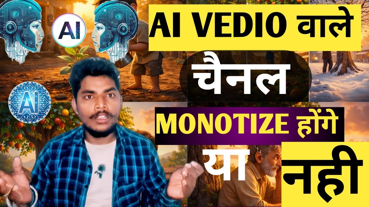 Al Video Monetization Rules on Youtube - Full Guide 2026 | AI Video Monetize hota hai ya nahi