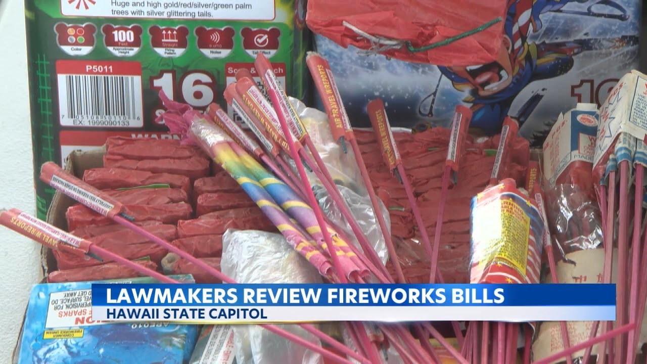 Hawaii lawmakers&rsquo; fireworks proposals include a full ban on illegal use