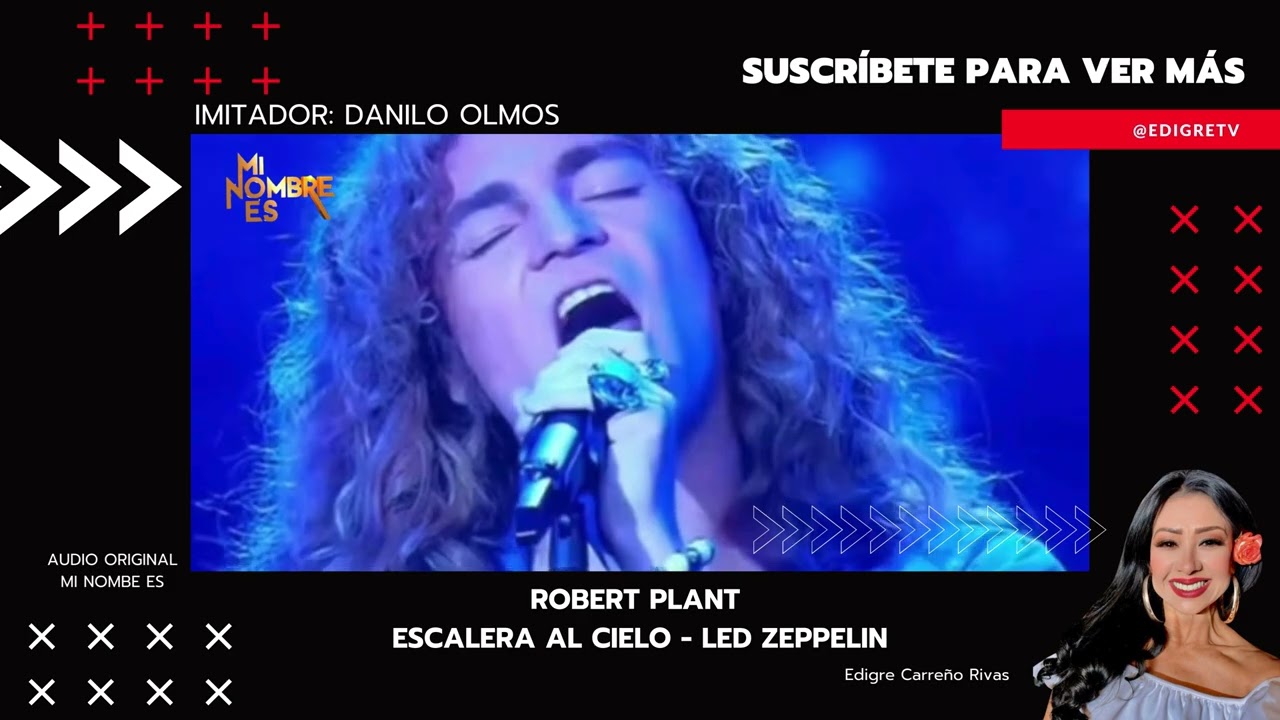 #RobertPlant es segundo lugar en #MiNombreEs EN #Chile