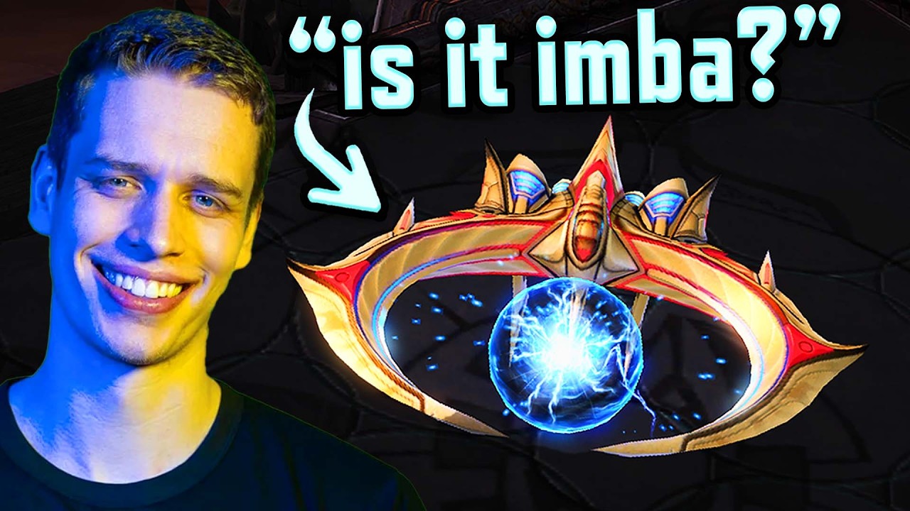 Harstem's Tempest rush strategy is brilliant! StarCraft 2