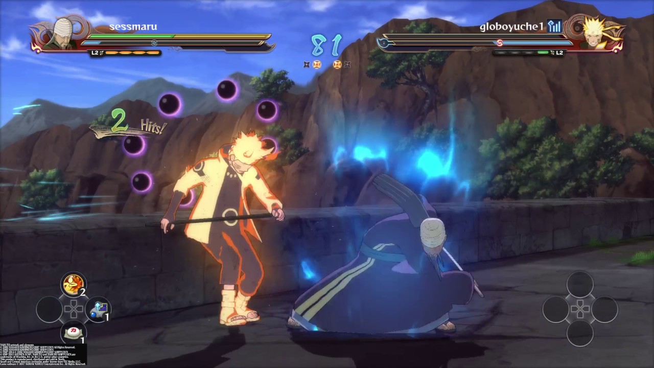 Naruto Storm 4: 1v1 Mifune vs Chakra Orb Naruto