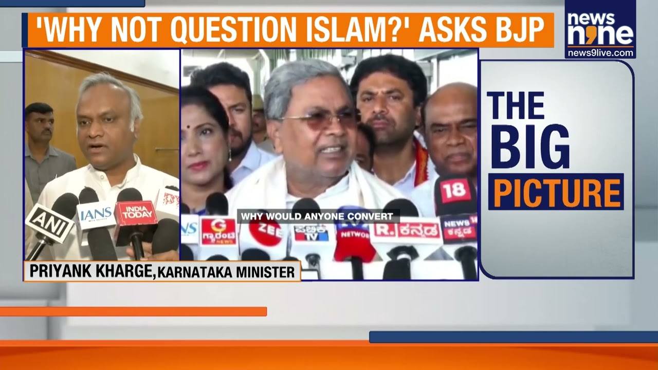 Karnataka CM Siddaramaiah Sparks Row Over Religious Conversion Remarks | News9