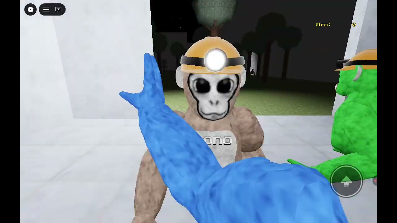 Jugando mono letal en roblox