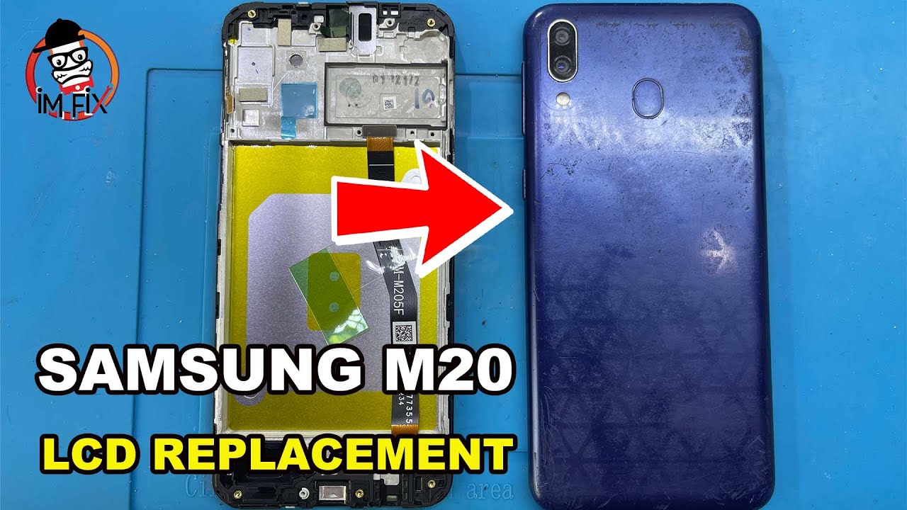 Samsung Galaxy M20 (M205F) Замена экрана.Замена дисплея.