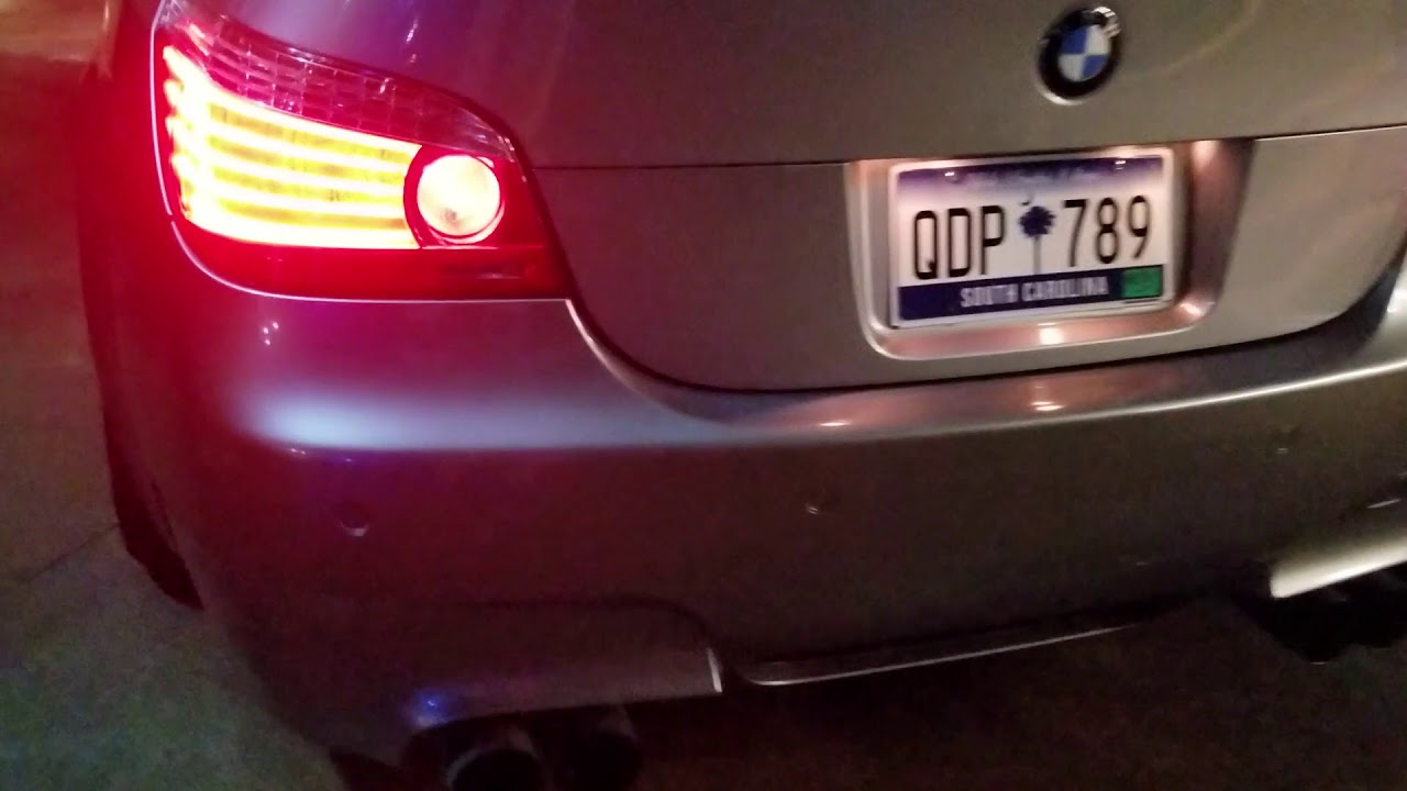BMW E60 M5 catless idle