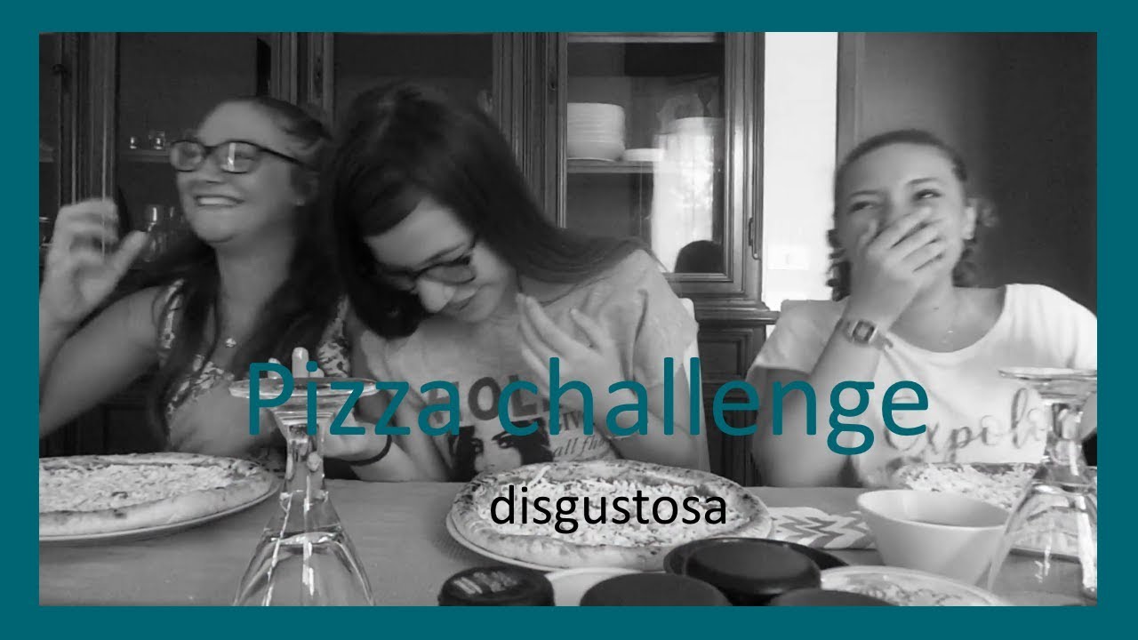 Pizza challenge disgustosa