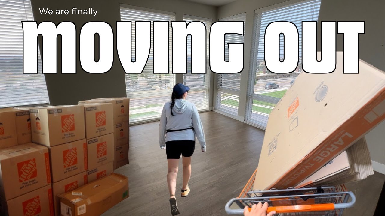 Moving Apartment Vlog | Denver to Colorado Springs | Red Rocks Ampitheatre | All Things Moving