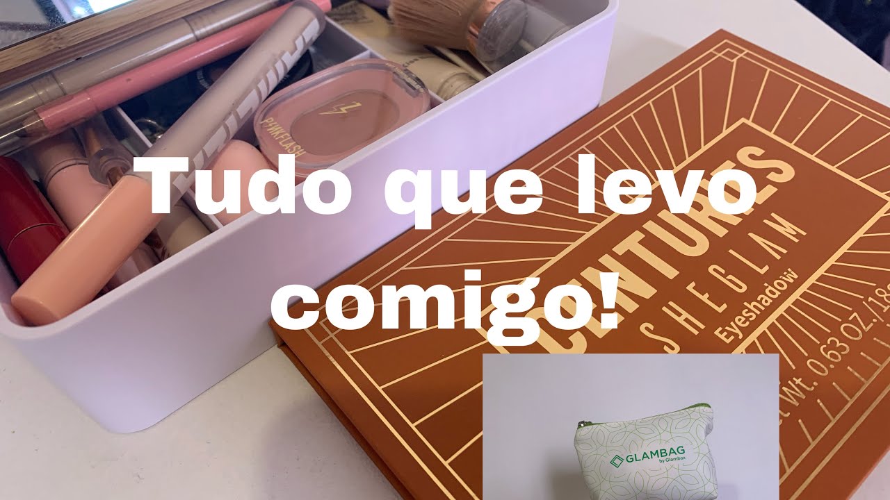 Minha Nécessaire e bolsinha de maquiagem