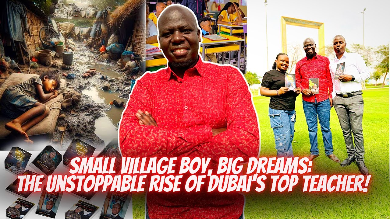 LIVING THE  DUBAI DREAM! From Humble Village in Kenya to hall of fame: Professor/Author Edwin Speaks