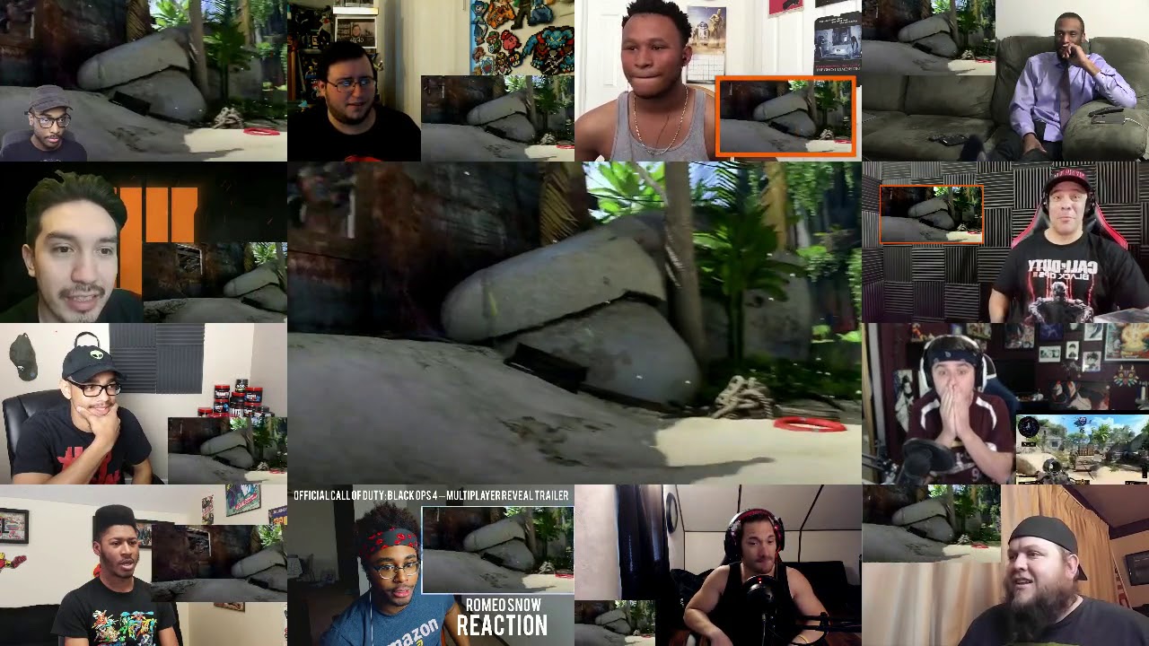 Official Call of Duty&reg;: Black Ops 4   Multiplayer Reveal Trailer Mashup Reaction Best Snyc