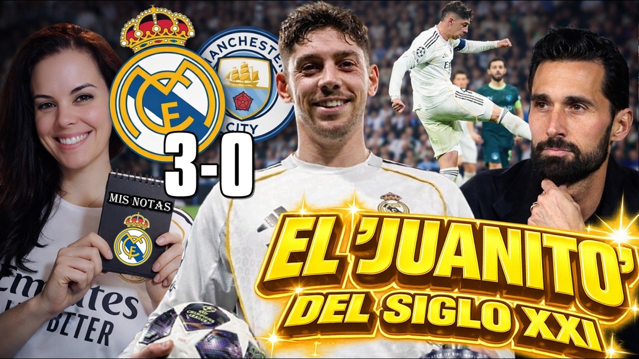 🚨TODOS se RINDEN a la HISTÓRICA NOCHE de VALVERDE - Mis NOTAS del MADRID 3-0 CITY