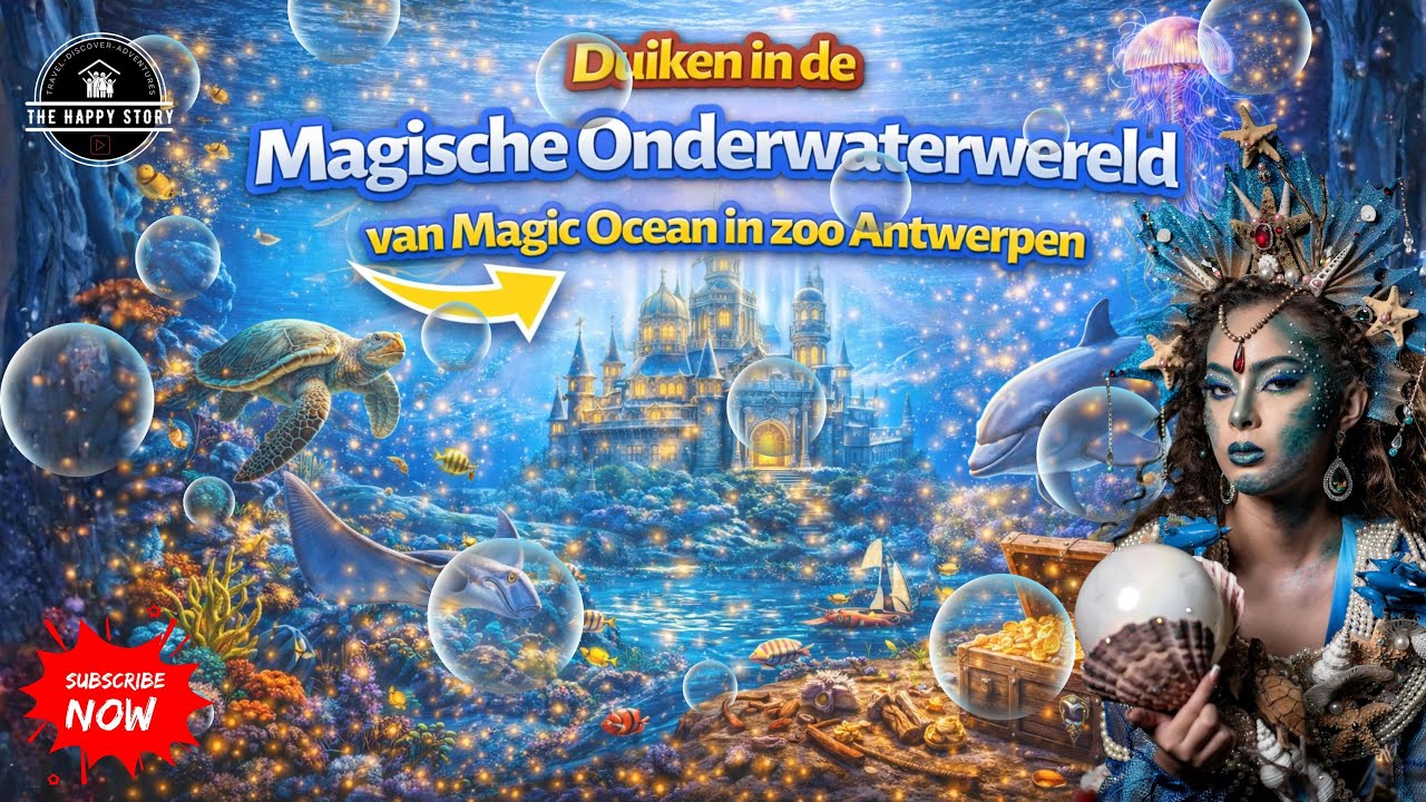 #197 Duiken in de Magische Onderwaterwereld van Magic Ocean in #zoo  #antwerpen 11/11/2025