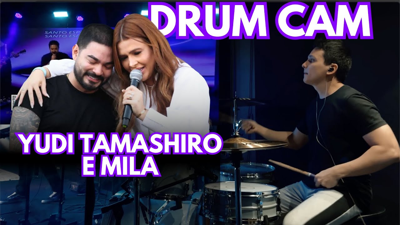 YUDI E MILA NA LAGOINHA SAVASSI - MEDLEY - DRUM CAM (ASAFE CAIO)
