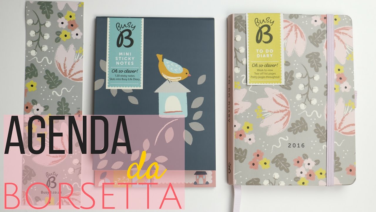 La mia Agenda da Borsetta: Haul BusyB.co.uk