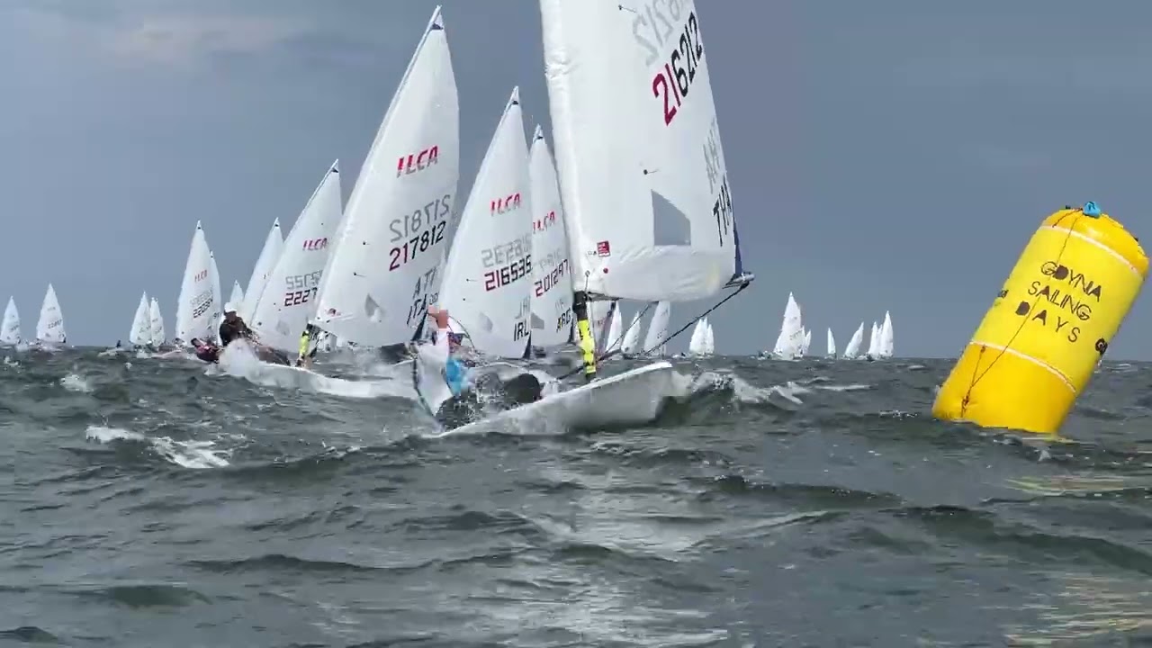 Race day 4 video highlights - 2023 ILCA 6 Youth Europeans