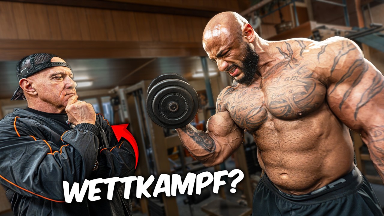 Ich bin Bodybuilder, sagt Heiko Kallbach.