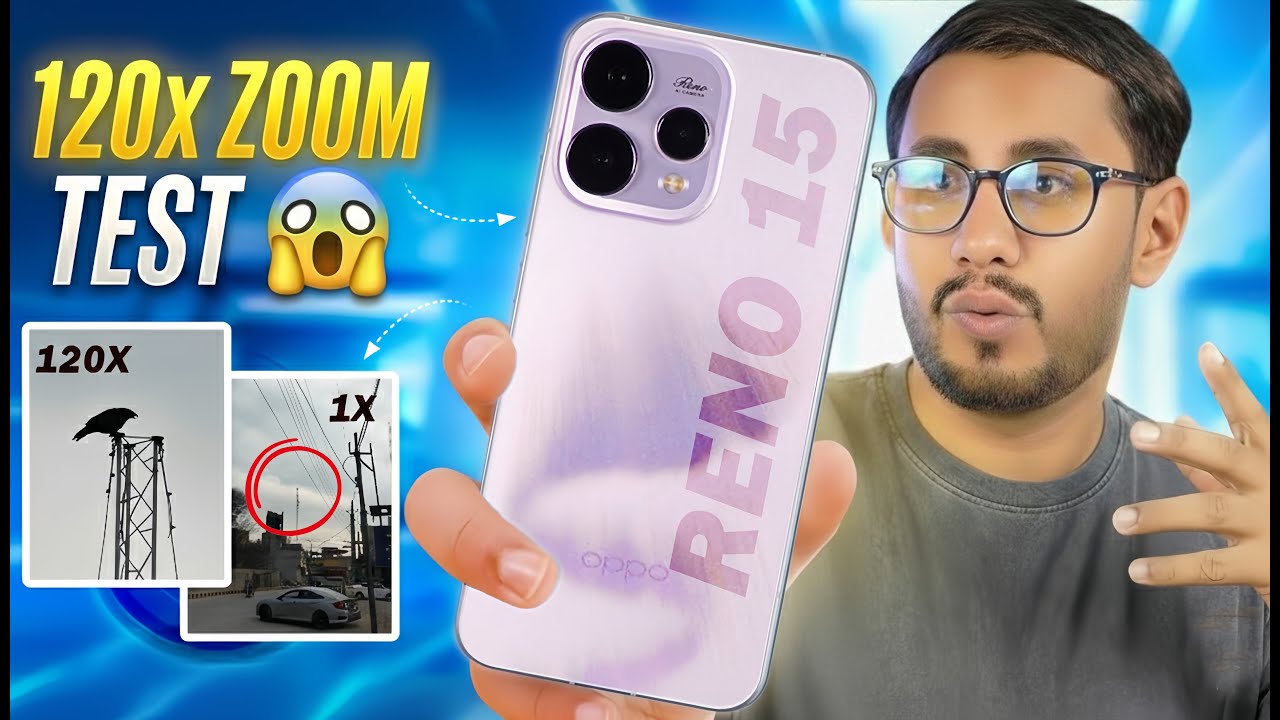 Обзор Oppo Reno 15 5G | Мощный 120-кратный зум 😳 Лучший камерофон 2026 года?